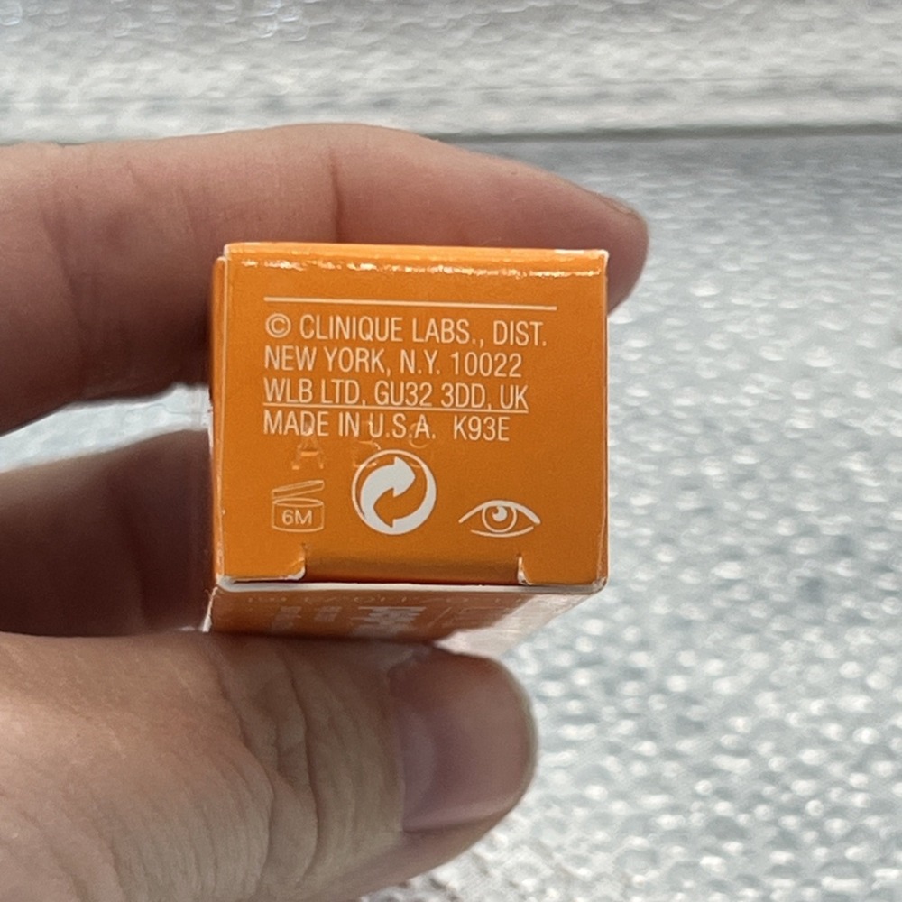 CLINIQUE Pep-Start Eye Cream Hydrate Brighten Cool Depuff Travel .1 fl oz NWB - Picture 6 of 6